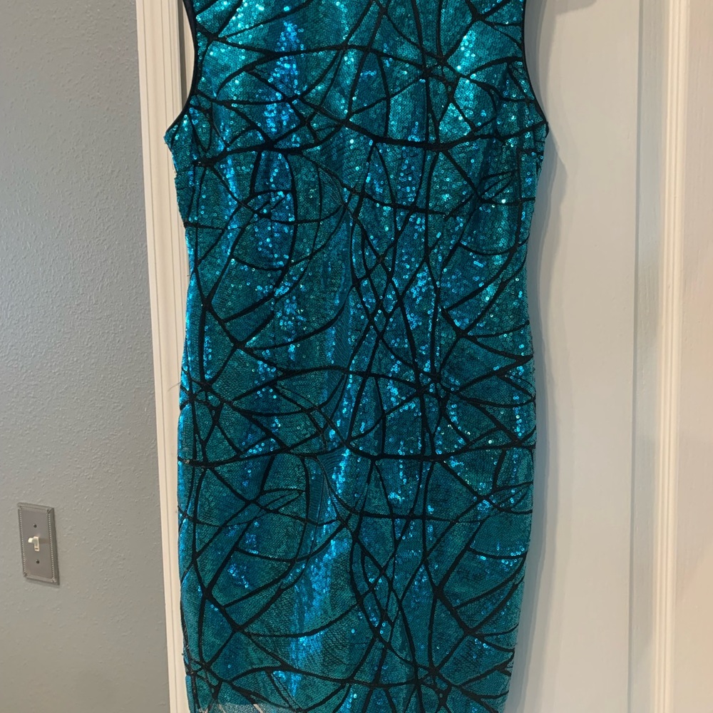 Short sequin dress